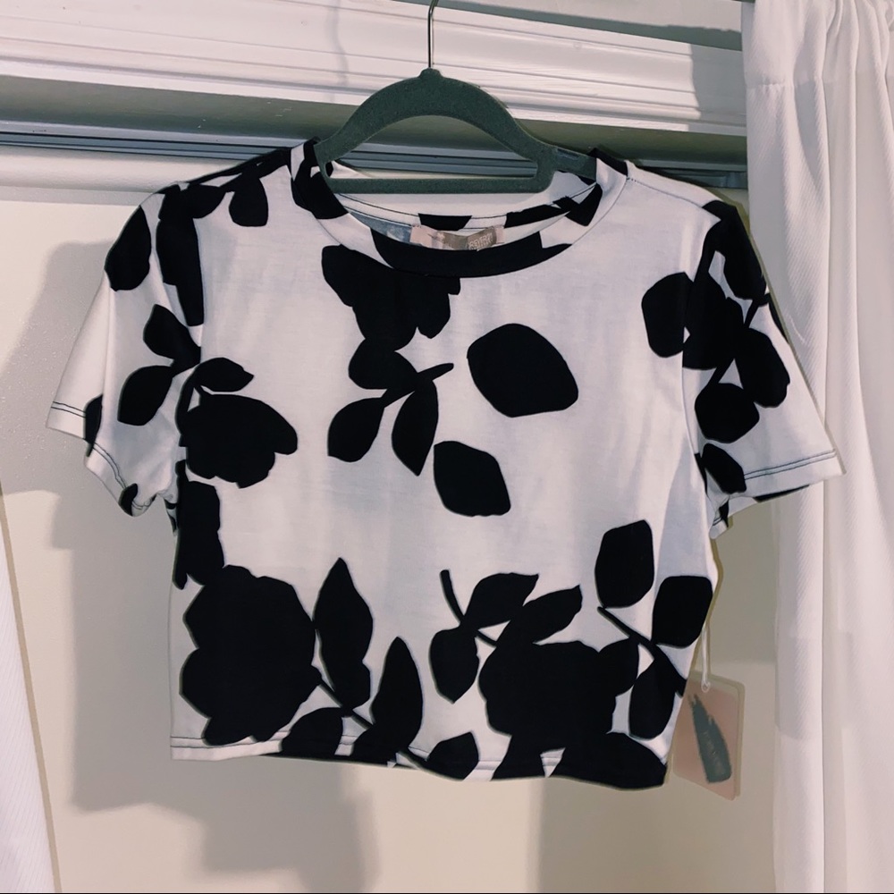 Forever 21 Floral Crop Top